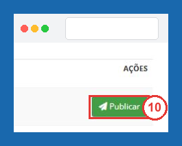 Publicar a circular criada
